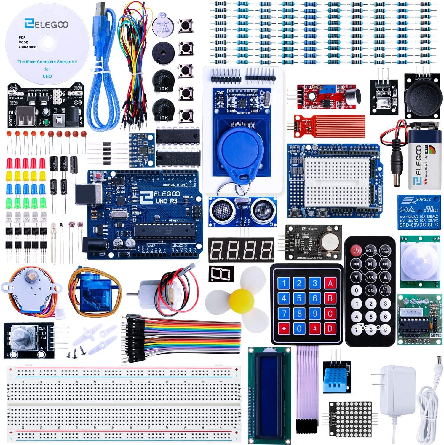 Electronics starter kit